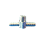 EMENDA TEE ROSCA 1/4" NPT X MANG. 1/4" - HIDRAFLUX - Imagem 2