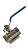 REGISTRO DE ESFERA FLUXION 1/2" - HIDRAFLUX - Imagem 1