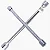 CHAVE DE RODA 20 500MM CRUZ 17192123MM SGT-SIGMA - Imagem 1