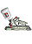 SGT3010A PISTOLA DE PINTURA 1.0 HVLP GRAVIDADE 125ML SGT-SIGMA - Imagem 1