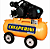 COMPRESSOR A AR 10PES RCH 50L REX.T C/MT 2HP 220/380V IP2 10PES 50L REX.T - CHIAPERINI - Imagem 1