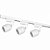 Kit Trilho Avant Elegance 3 Spots Branco Led 7W 6500K - Imagem 1
