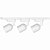 Kit Trilho Avant Elegance 3 Spots Branco Led 7W 6500K - Imagem 3