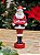 PAPAI NOEL COM PLACA WELCOME 20CM - Imagem 1