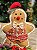 BONECO GINGERBREAD EM PÉ - 30CM - Imagem 3