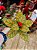FLOR BICO DE PAPAGAIO VERDE E NUDE - 26CM - Imagem 3