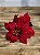 FLOR BICO DE PAPAGAIO AVELUDADO VERMELHO - 36CM - Imagem 1