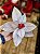 FLOR BICO DE PAPAGAIO BRANCO OFF E VERMELHO 25CM - Imagem 1