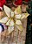 FLOR BICO DE PAPAGAIO AVELUDADO DOURADO  30CM - Imagem 3