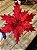 FLOR BICO DE PAPAGAIO VERMELHO C/ GLITTER 30CM - Imagem 3