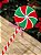PENDENTE DECORATIVO PIRULITO VERMELHO E VERDE 59CM - Imagem 2