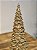 ÁRVORE DECORATIVA COM LED DOURADO EM RESINA 28CM - Imagem 3