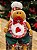 BONECO GINGERBREAD SENTADO - 50CM - Imagem 2