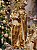 SAGRADA FAMÍLIA NA BASE OURO DOURADO 1,14CM - Imagem 2