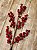 GALHO BERRY VERMELHO - 69CM - Imagem 2