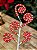 GALHO CANDY CANNE VERMELHO, VERDE E BRANCO - 57CM - Imagem 1