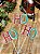 GALHO DECORATIVO HO HO HO  35CM - Imagem 1