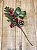 GALHO PICK BERRY VERMELHO COM PINHA 32CM - Imagem 2