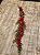 FESTÃO ARAMADO COM BERRY VERMELHO GALHOS E PINHA 1,15CM - Imagem 4