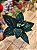 FLOR POINSETIA VERDE - 31CM - Imagem 1