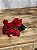 FLOR BICO DE PAPAGAIO AVELUDADO VERMELHO - 36CM - Imagem 3