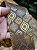 FITA ARAMADA DECORADA MARROM COM DOURADO - Imagem 3