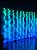 PISCA CORTINA RGB 300 LEDS 3M X 3M C/ CONTROLE E APP FIO VERDE BIVOLT - Imagem 3