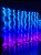 PISCA CORTINA RGB 300 LEDS 3M X 3M C/ CONTROLE E APP FIO VERDE BIVOLT - Imagem 4