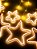 PISCA CASCATA 9 ESTRELAS DE NEON COM 160 LEDS WARM BIVOLT COM EMENDA E 8 FUNÇÕES - Imagem 3