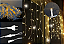 PISCA CASCATA WARM 200 LEDS 12 METROS COM STROBO BRANCO FRIO 220V - Imagem 1