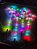 KIT COM 4 ASTES COM ESTRELAS LED COLORIDO 72CM BIVOLT USO INTERNO E EXTERNO - Imagem 1