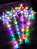 KIT COM 4 ASTES COM ESTRELAS LED COLORIDO 72CM BIVOLT USO INTERNO E EXTERNO - Imagem 6