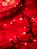 PISCA FESTÃO 1000 LEDS 20 METROS VERMELHO FIXO BIVOLT - Imagem 2