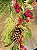 FESTÃO ARAMADO DECORADO COM BERRY PINHA E ROMÃ 1,50CM - Imagem 5