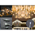 PISCA CASCATA WARM 100 LEDS 6 METROS COM STROBO BRANCO FRIO 220V - Imagem 1