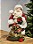 PAPAI NOEL COM SACO DE PRESENTES EM RESINA 31CM - Imagem 4