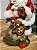 PAPAI NOEL COM SACO DE PRESENTES EM RESINA 31CM - Imagem 6
