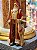 PAPAI NOEL COM CERVO VERMELHO EM RESINA 35CM - Imagem 7