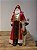 PAPAI NOEL COM CERVO VERMELHO EM RESINA 35CM - Imagem 2