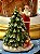 PAPAI NOEL A CORDA MUSICAL EM RESINA 18CM - Imagem 1