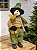 URSO NEGRO NATALINO VERDE 69CM - Imagem 1