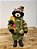 URSO NEGRO NATALINO VERDE 31CM - Imagem 1