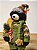 URSO NEGRO NATALINO XADREZ VERDE 31CM - Imagem 5