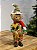 URSO MARROM NATALINO VERDE E VERMELHO 32CM - Imagem 5
