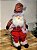 BONECO PAPAI NOEL SENTADO ROMÃ 51CM - Imagem 3
