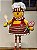 BONECO GINGERBREAD MENINA EM PÉ 56CM - Imagem 2