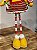 BONECO GINGERBREAD MENINA EM PÉ 56CM - Imagem 4