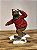 URSO POLAR NO SKI EM RESINA 20CM - Imagem 1