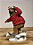 URSO POLAR NO SKI EM RESINA 20CM - Imagem 3