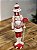 SOLDADO QUEBRA NOZES PEPPERMINT VERMELHO BRANCO - Imagem 4
